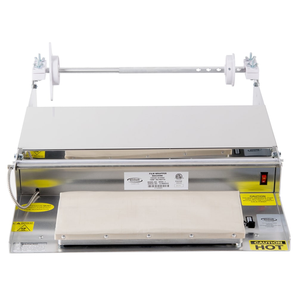 Winholt WHSS-1 Film Wrapping Dispenser w/ 6 x 15" Hot Plate, NSF