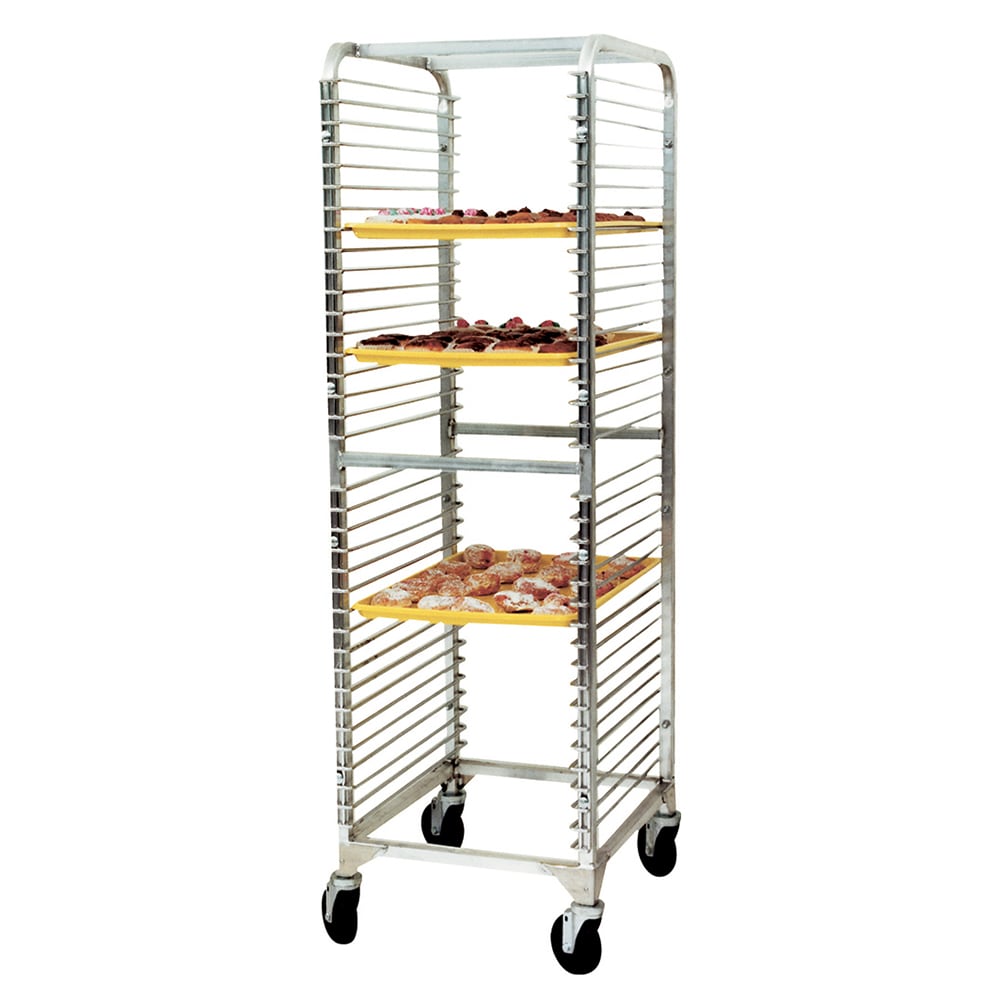 Winholt WP-1836B 21"W 36 Sheet Wire Pan Rack w/ 3" Bottom Load Slides
