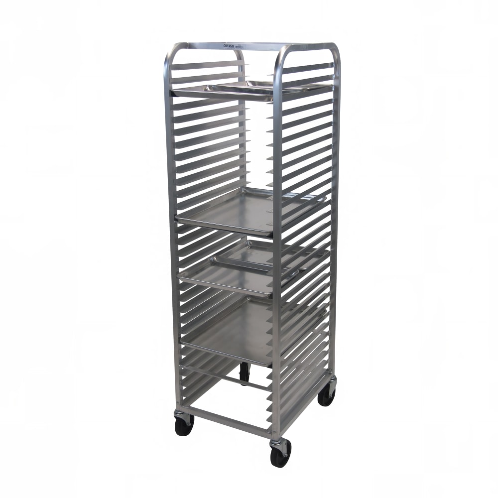 Channel 20 1/2"W 30 Sheet Pan Rack w/ 2" End Load Slides (400AC)