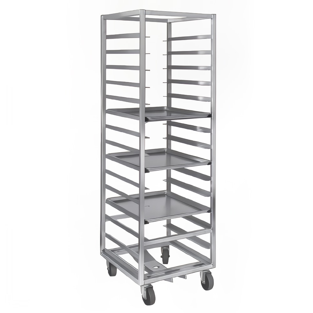 Channel 20 1/2"W 15 Sheet Pan Rack w/ 4" Bottom Load Slides (402S-OR)