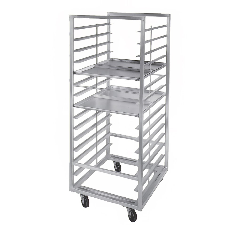 Channel 29"W 60 Sheet Pan Rack w/ 2" Bottom Load Slides (410S-DOR)