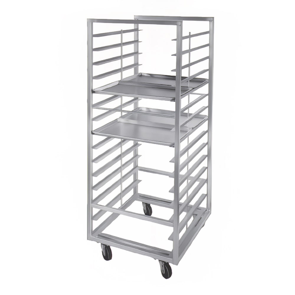 Channel 29"W 40 Sheet Pan Rack w/ 3" Bottom Load Slides (411S-DOR)