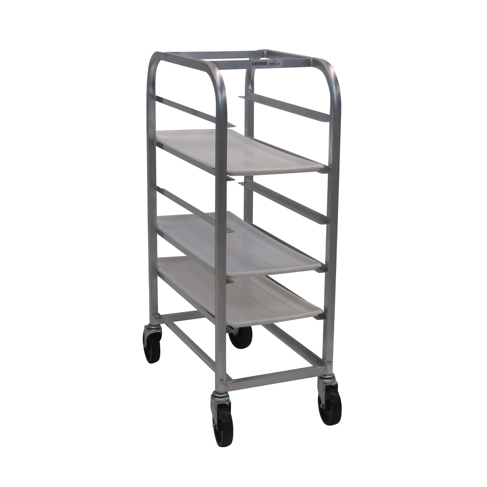 Channel 12 1/2"W 12 Platter Pan Rack w/ 6" Bottom Load Slides (522AP)