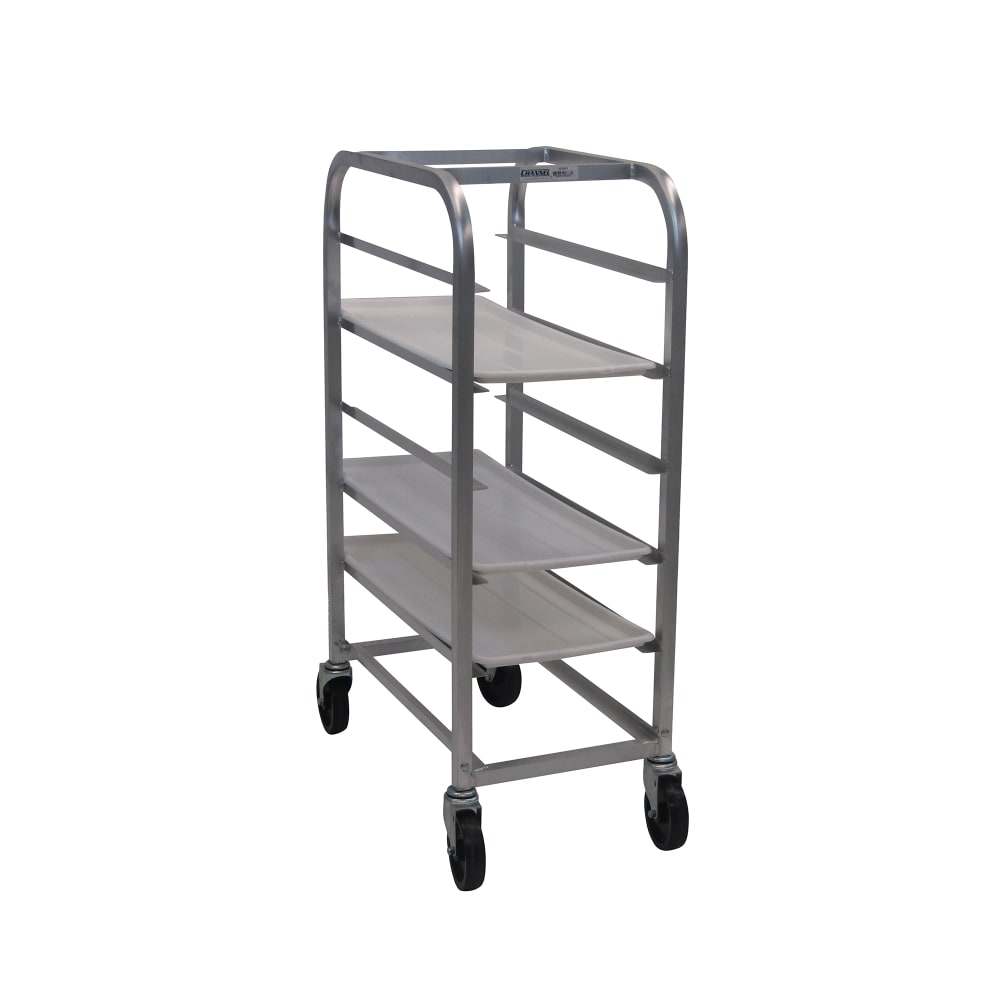 Channel 15 1/4"W 6 Platter Pan Rack w/ 6" Bottom Load Slides (523AP)