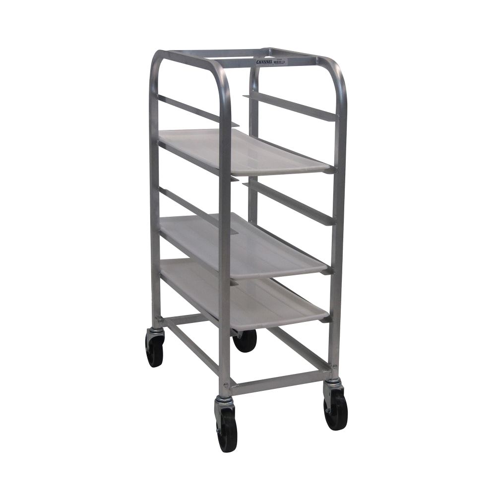 Channel 15 1/4"W 6 Platter Pan Rack w/ 6" Bottom Load Slides (523SP)