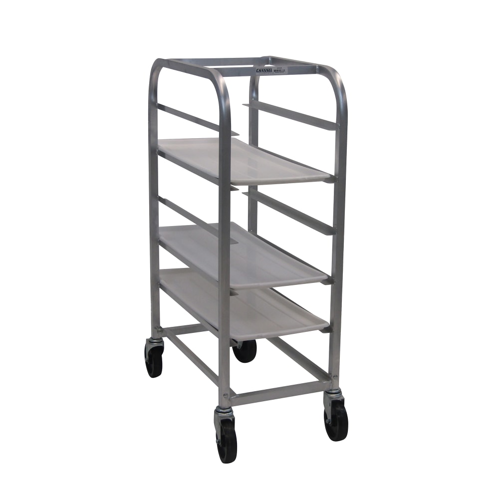 Channel 20 1/2"W 6 Platter Pan Rack w/ 6" Bottom Load Slides (524AP)