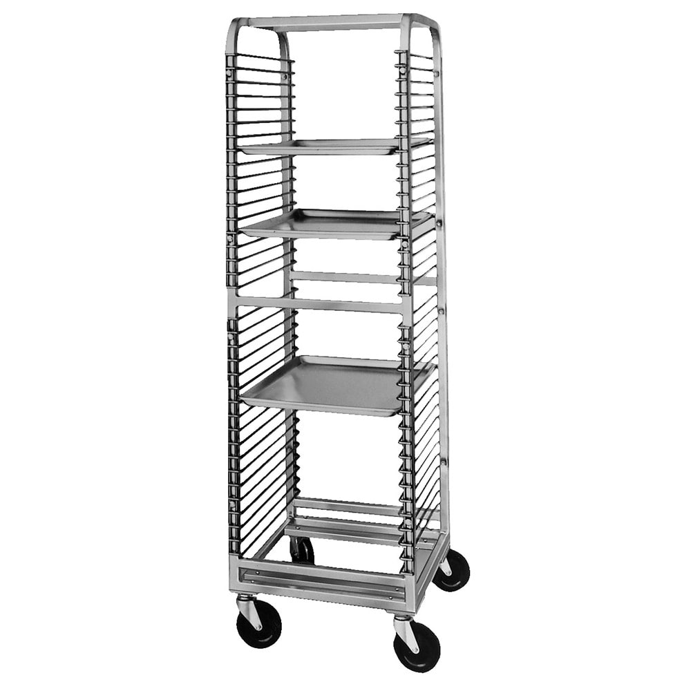 Channel 20 1/2"W 36 Sheet Pan Rack w/ 1 1/2" Bottom Load Slides (560N)