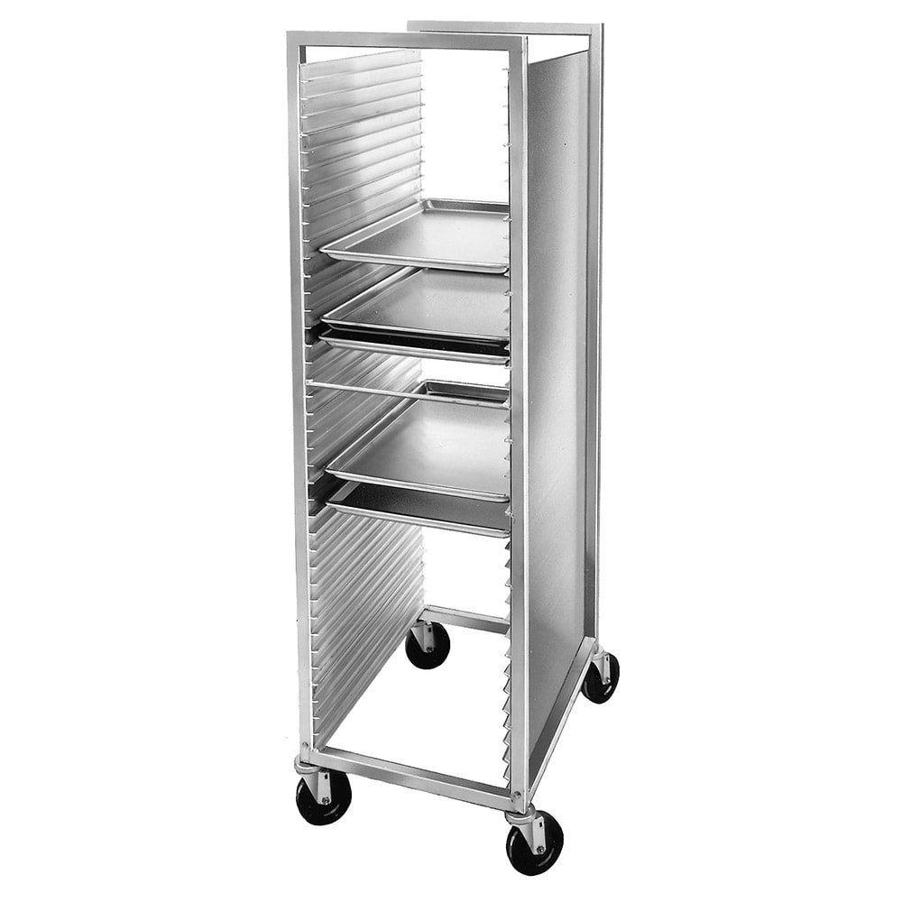 Channel 21"W 40 Sheet Pan Rack w/ 1 1/2" Bottom Load Slides (620)