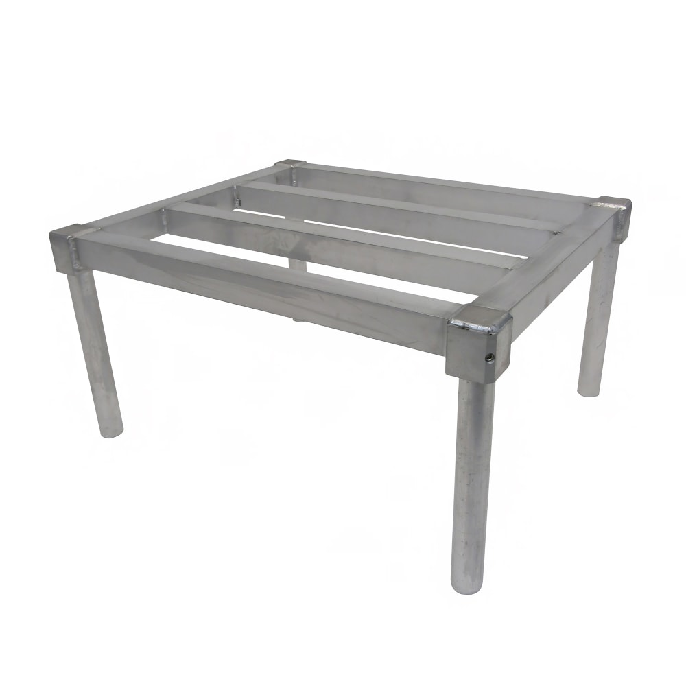 Channel 24" Stationary Dunnage Rack w/ 2200 lb Capacity, Aluminum (ADE2024KD)