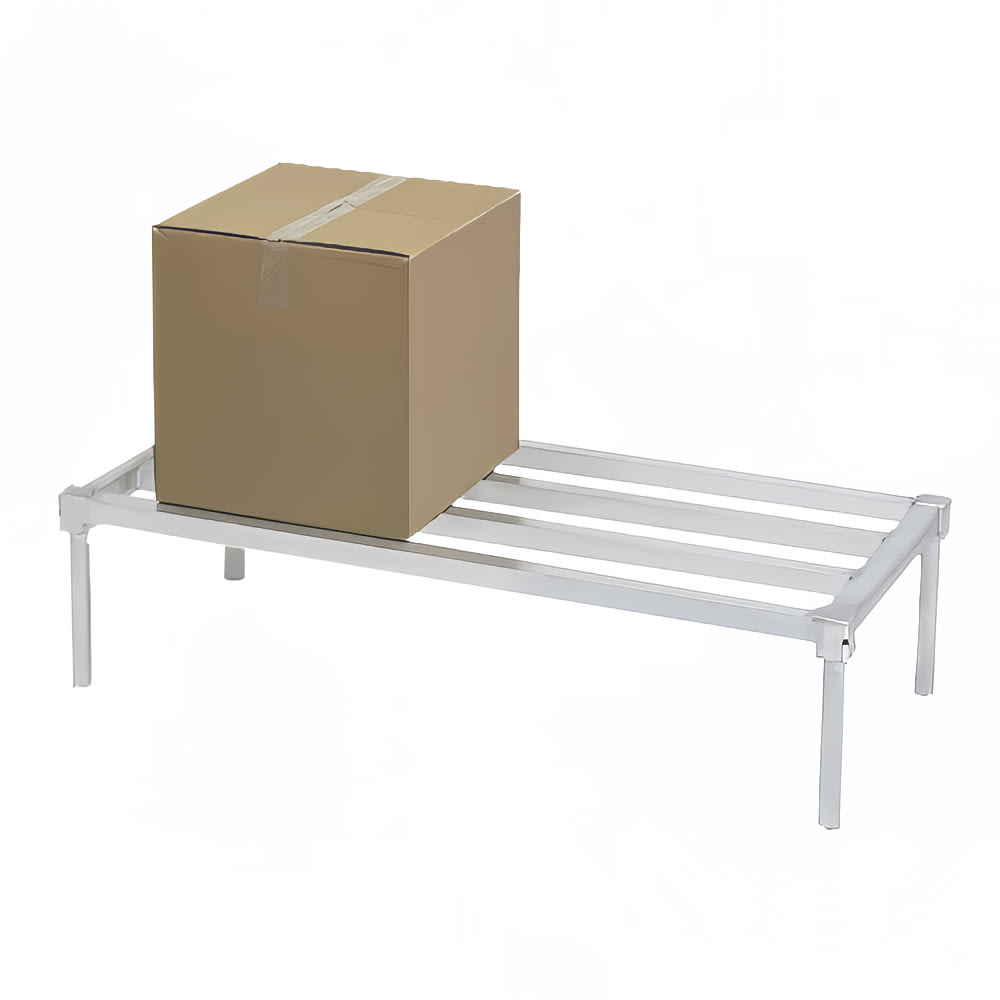Channel 36" Stationary Dunnage Rack w/ 2200 lb Capacity, Aluminum (ADE2036KD)