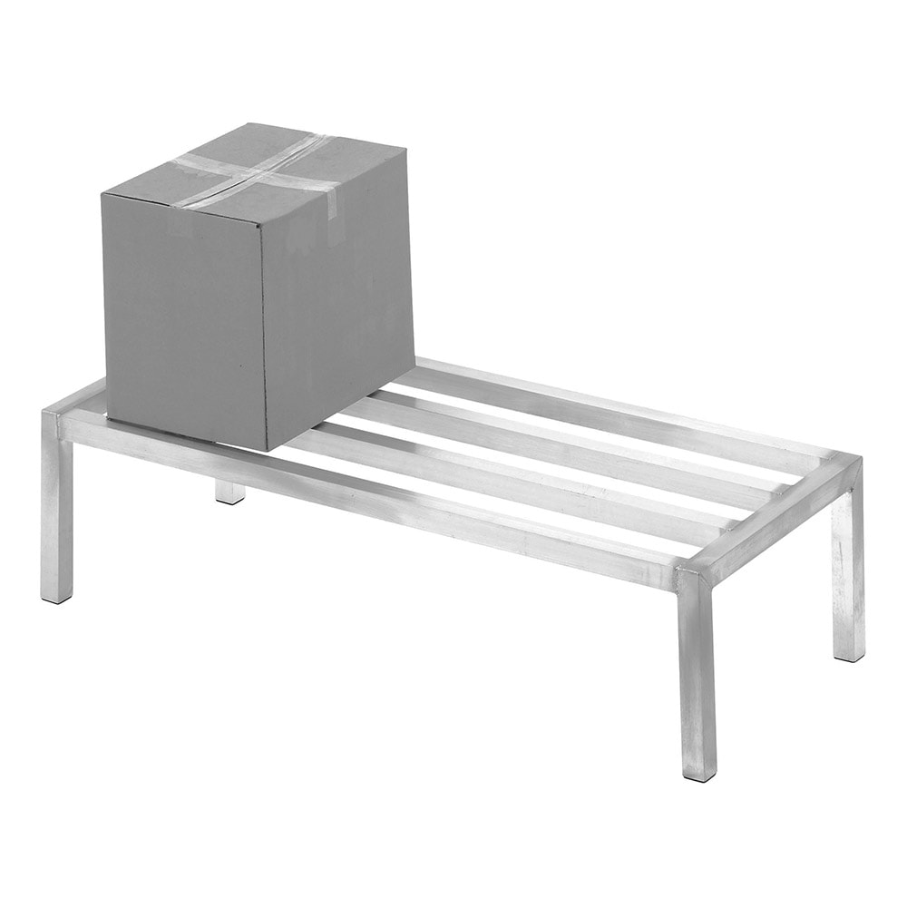 Channel 48" Stationary Dunnage Rack w/ 2000 lb Capacity, Aluminum (ADE2048)