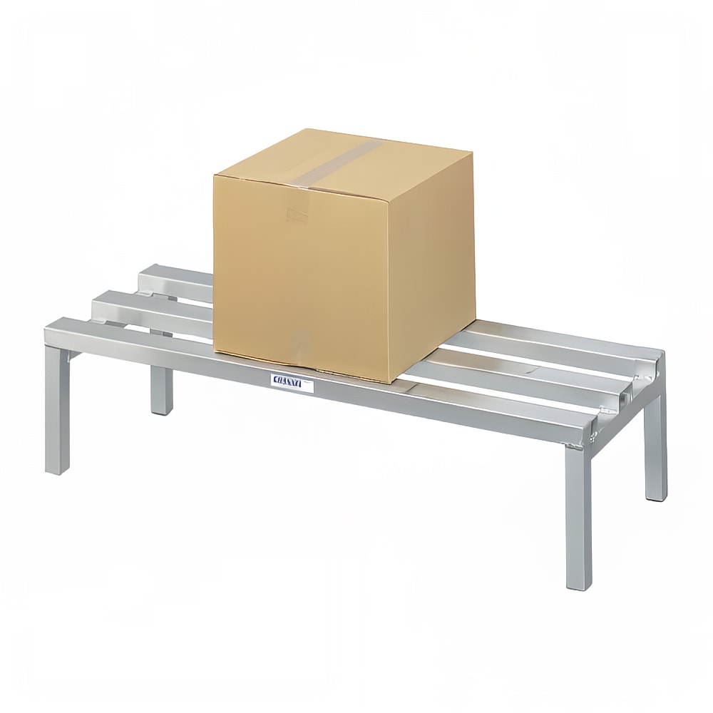 Channel 60" Stationary Dunnage Rack w/ 2200 lb Capacity, Aluminum (ADR2060)