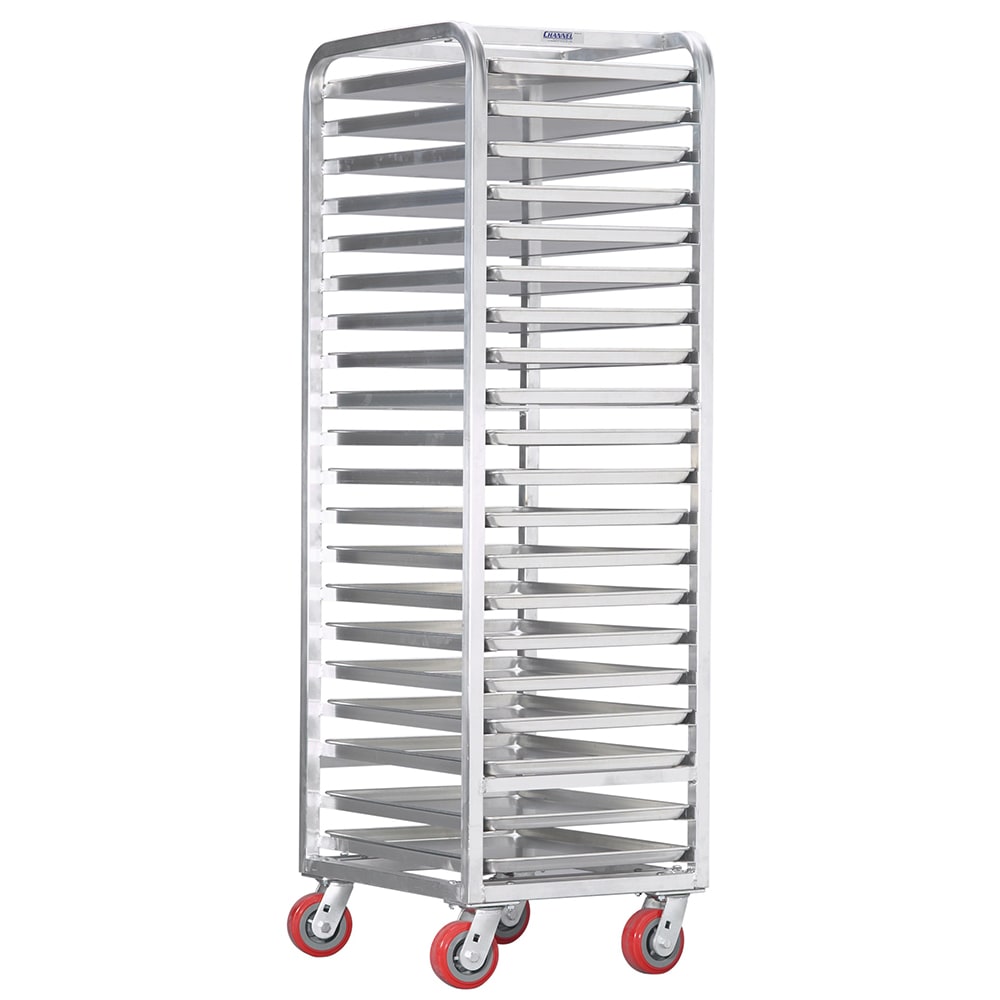 Channel 22"W 10 Sheet Pan Rack w/ 6" Bottom Load Slides (AXD1810)