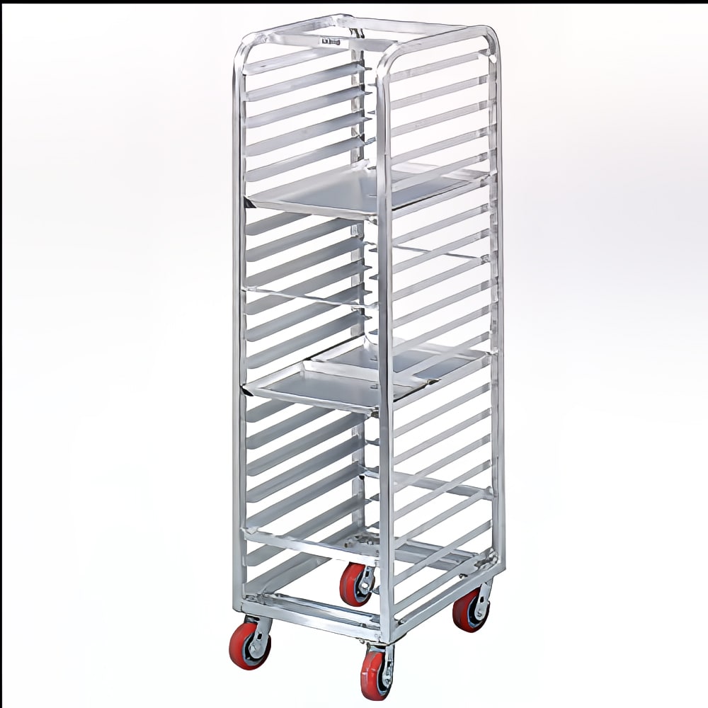 Channel 22"W 9 Sheet Pan Rack w/ 3" Bottom Load Slides (AXD1825)