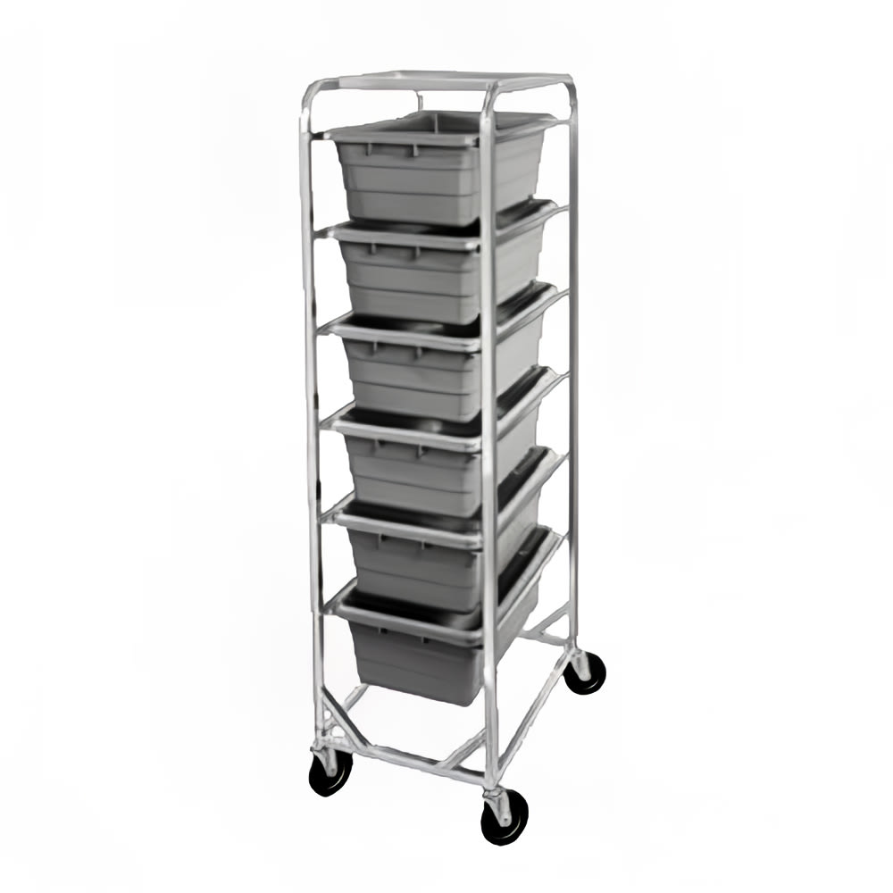 Channel 70 1/2" Lug Rack w/ 12 Lug Capacity & Swivel Casters, Aluminum (AXD512L)