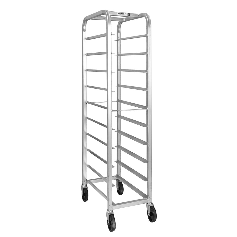 Channel 15 3/4"W 9 Platter Pan Rack w/ 6" Bottom Load Slides (AXD519P)