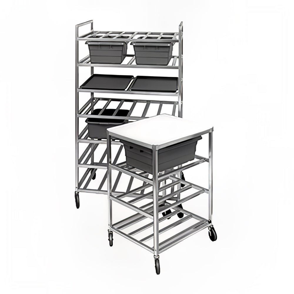 Channel 6 Shelf Universal Lug Rack w/ 9 1/2" Spacing, Aluminum (AXDUSR7)