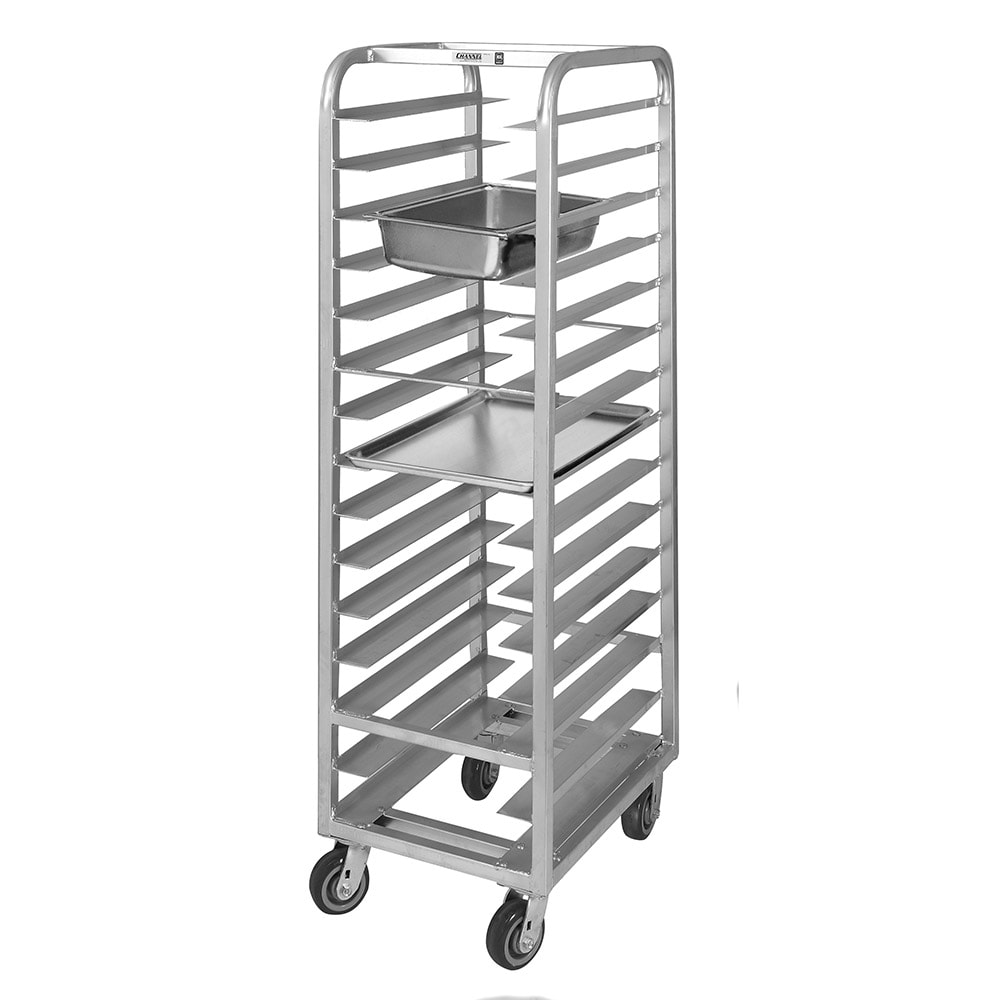 Channel 21"W 15 Sheet Pan Rack w/ 4" Bottom Load Slides (AXD-UTR-15)
