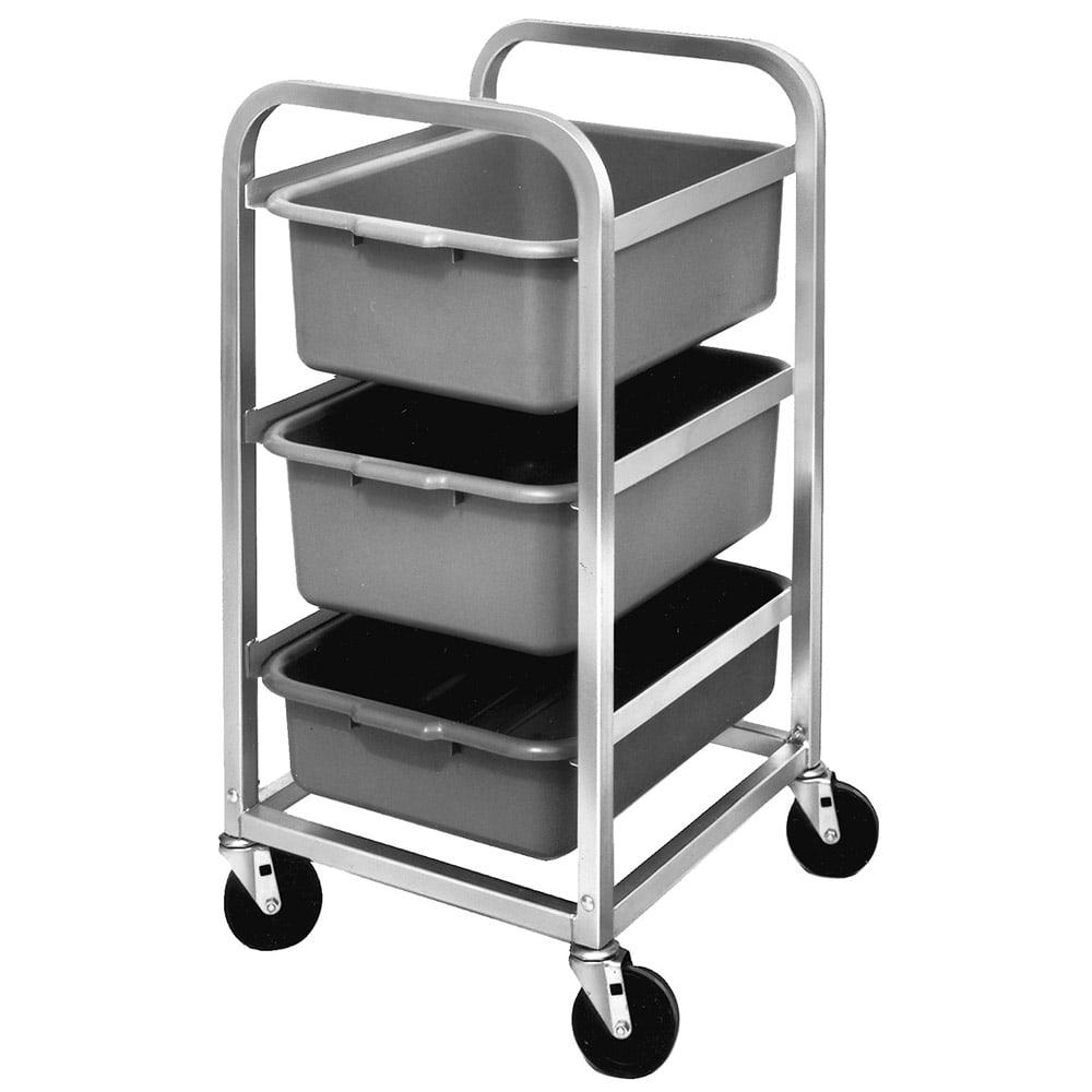 Channel Bus Box Cart -  41" x 21 1/2" x 18", Aluminum (BBC-3)