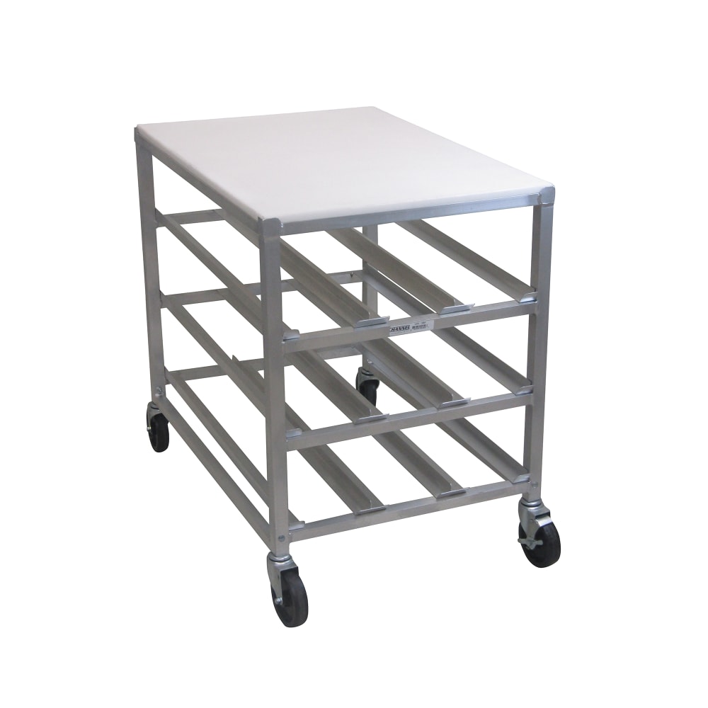 Channel 34"H Mobile Can Rack w/ (54) #10 Capacity, Front Load (CSR-3MP)