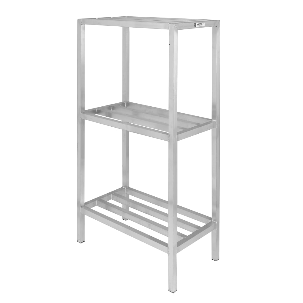 Channel 72" Heavy-duty Shelving Unit w/ 2500 lb Capacity, Aluminum (DR2072-3)