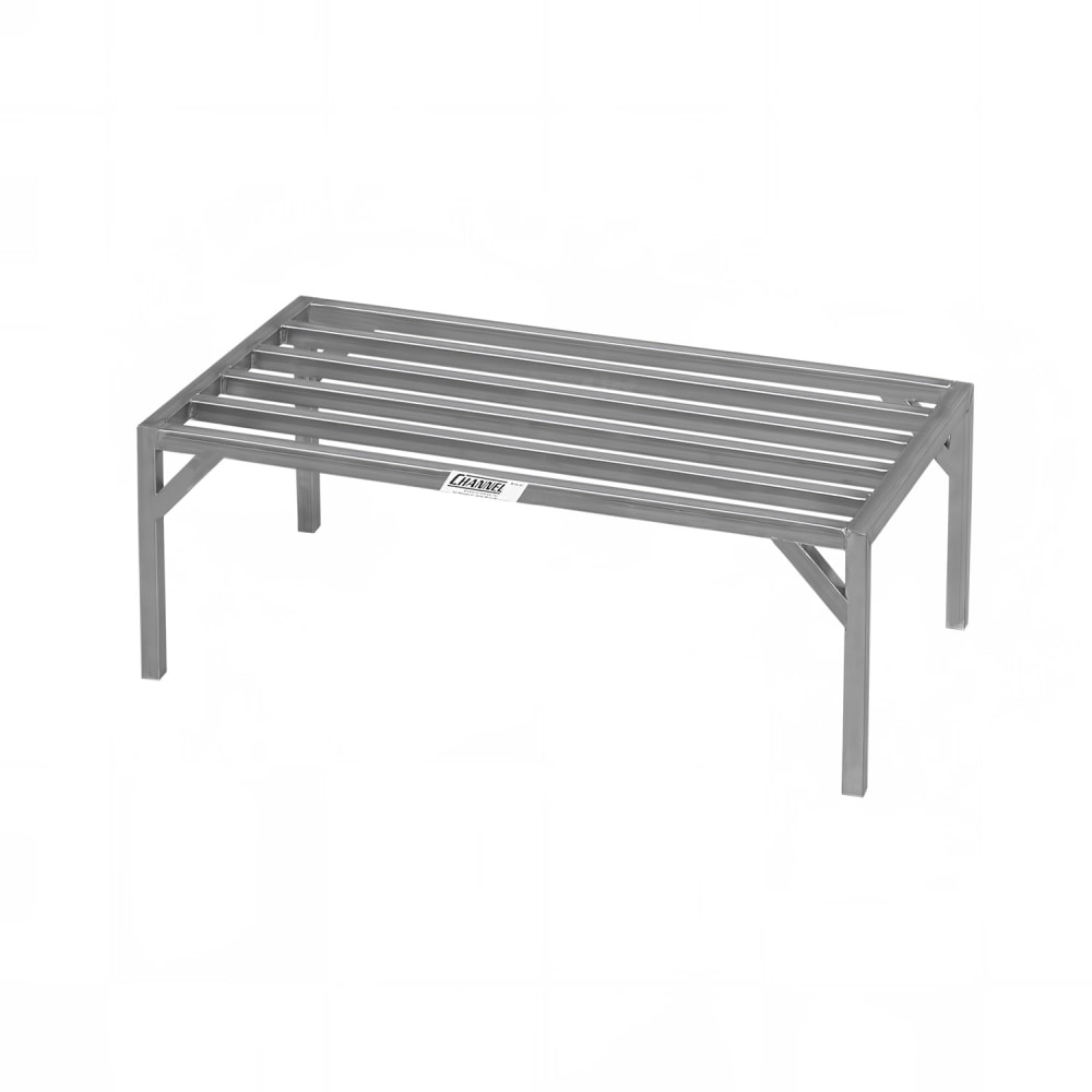 Channel 36" Stationary Dunnage Rack w/ 4000 lb Capacity, Stainless Steel (ES2036)