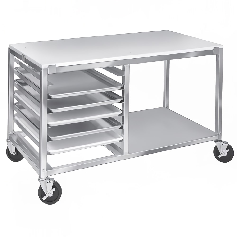 Channel 48"W 5 Sheet Pan Rack w/ 5" Bottom Load Slides (MW245/P)