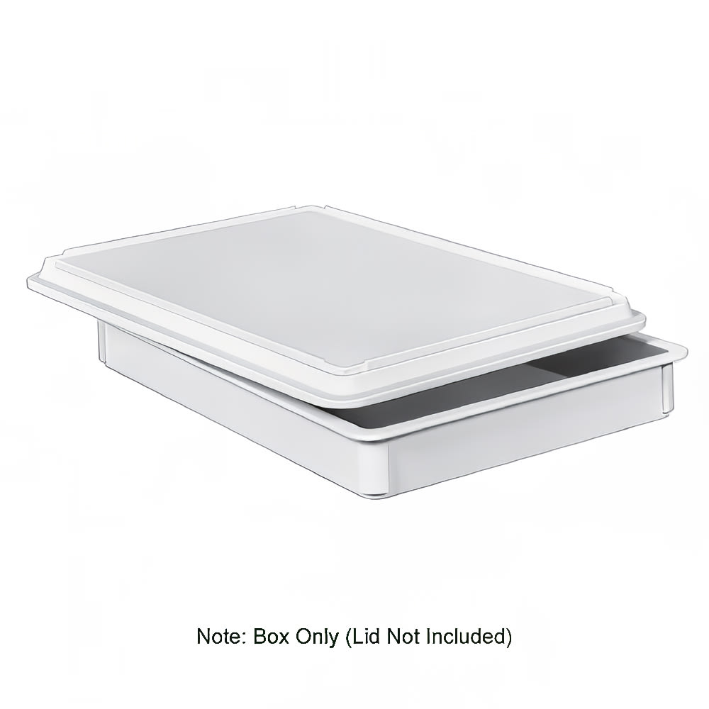 Channel 26" x 18" Pizza Dough Box - ABS Plastic, White (PB1826-3)