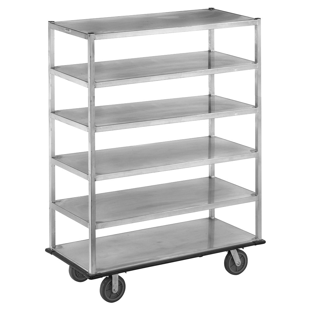 Channel Queen Mary Cart - 6 Levels, 2000 lb. Capacity, Aluminum, Marine Edges (QMA2860-6)