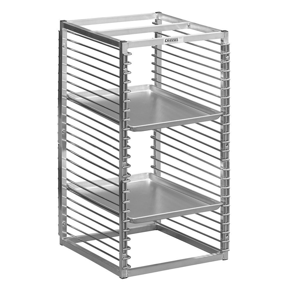 Channel 20 1/2"W 29 Sheet Pan Rack w/ 1 1/2" Lip Load Slides (RIW-29)