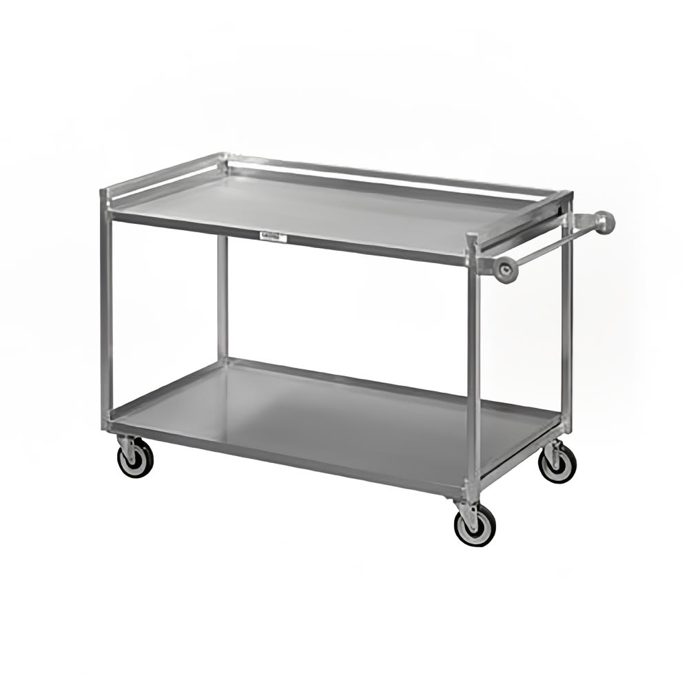 Channel 36" Utility Tray Delivery Truck w/ 3 Shelf Capacity, 37x29", Aluminum (TDC2937A-3)