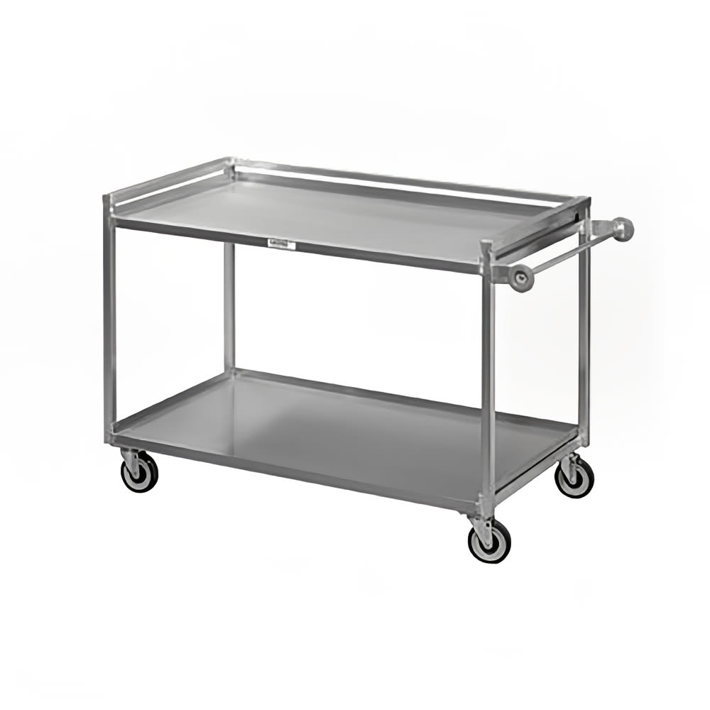 Channel 36" Utility Tray Delivery Truck w/ 3 Shelf Capacity, 53x29", Aluminum (TDC2953A-3)