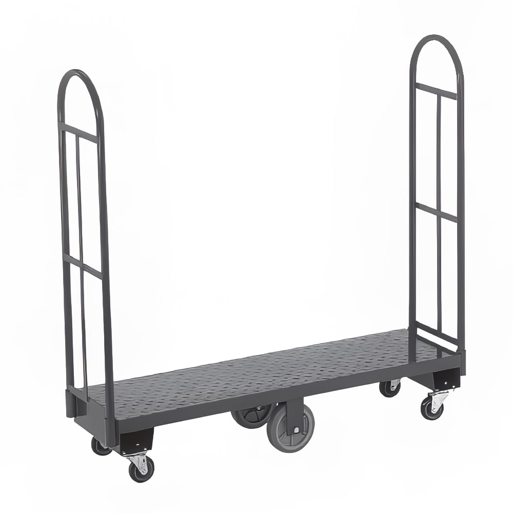 Channel 2000 lb Platform Truck - 16" x 48", Steel (U1648DS)
