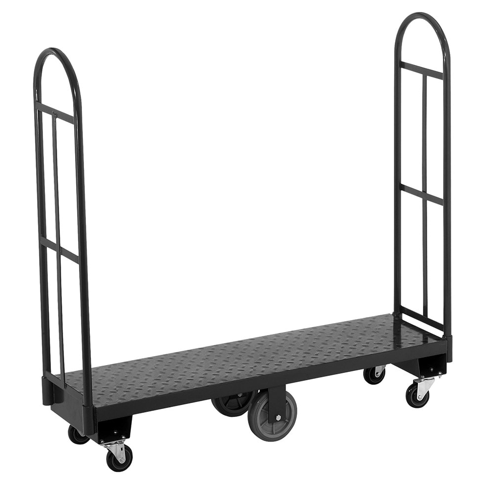 Channel 2500 lb Platform Truck - 16" x 60", Steel (U1660DS)