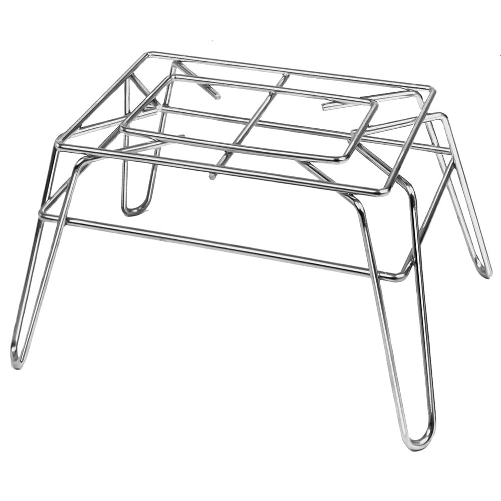 Channel 10" Display Stand - 14" x 8", Chrome Wire (WDS1410)