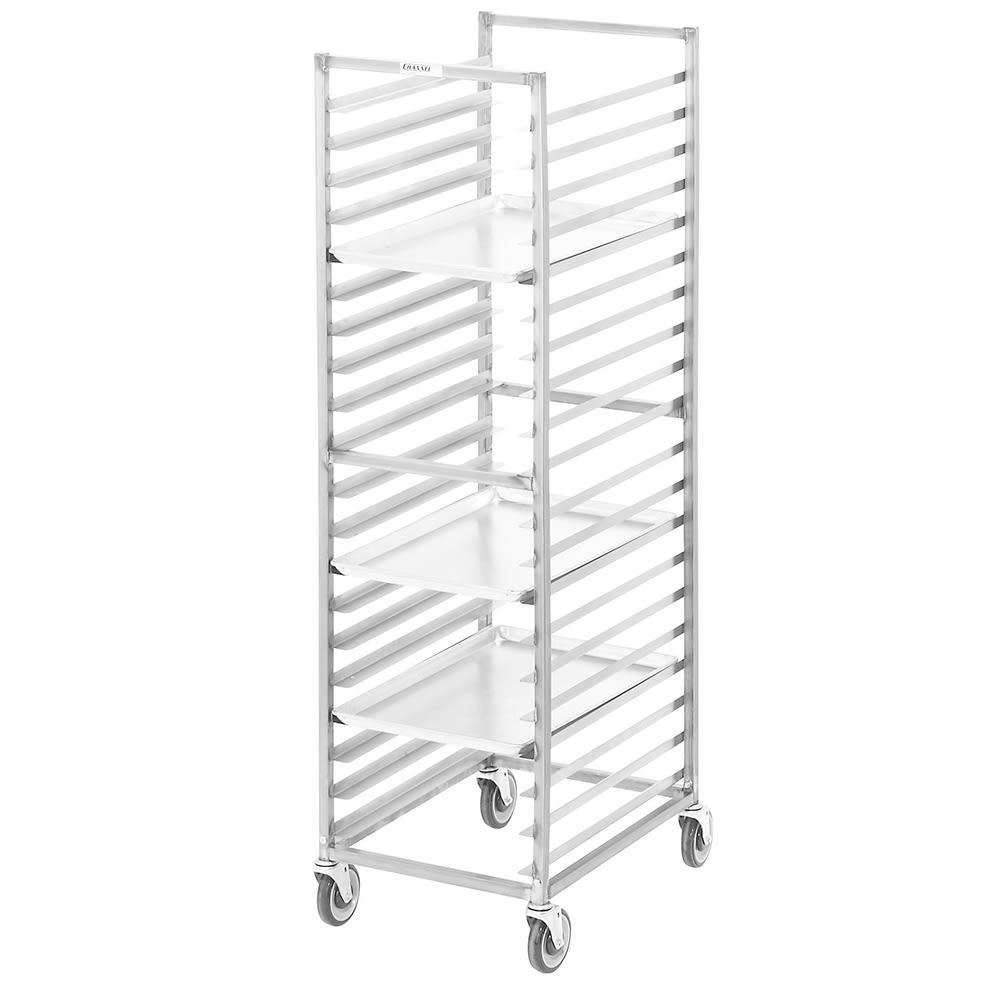 Channel 20 1/2"W 14 Sheet Pan Rack w/ 4" Bottom Load Slides (WS04)