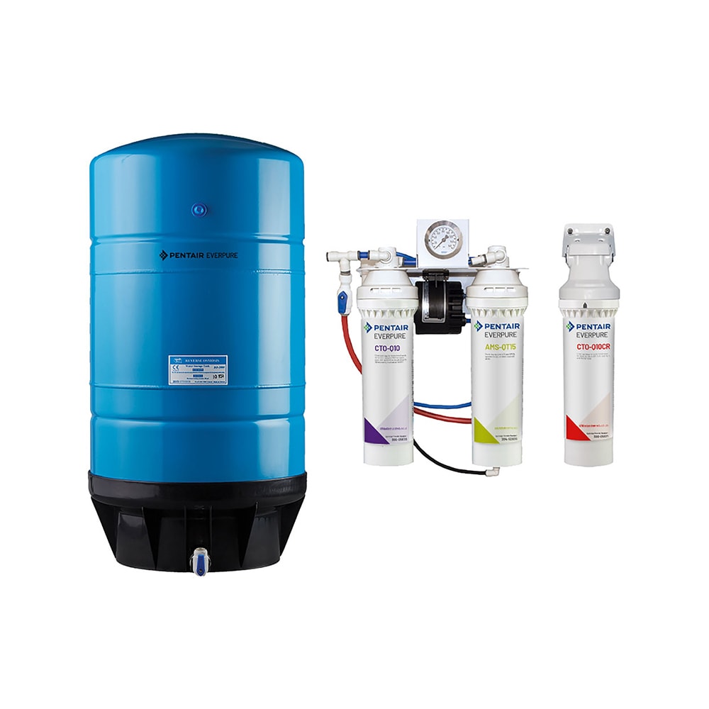Everpure 164-01416 16 gal Reverse Osmosis System w/ Hydropneumatic Tank