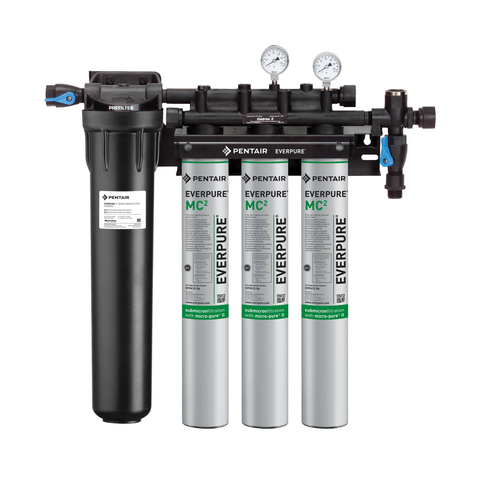 Everpure EV932803 Coldrink® Triple 3-MC² Combination Water Filter Cartridge Assembly
