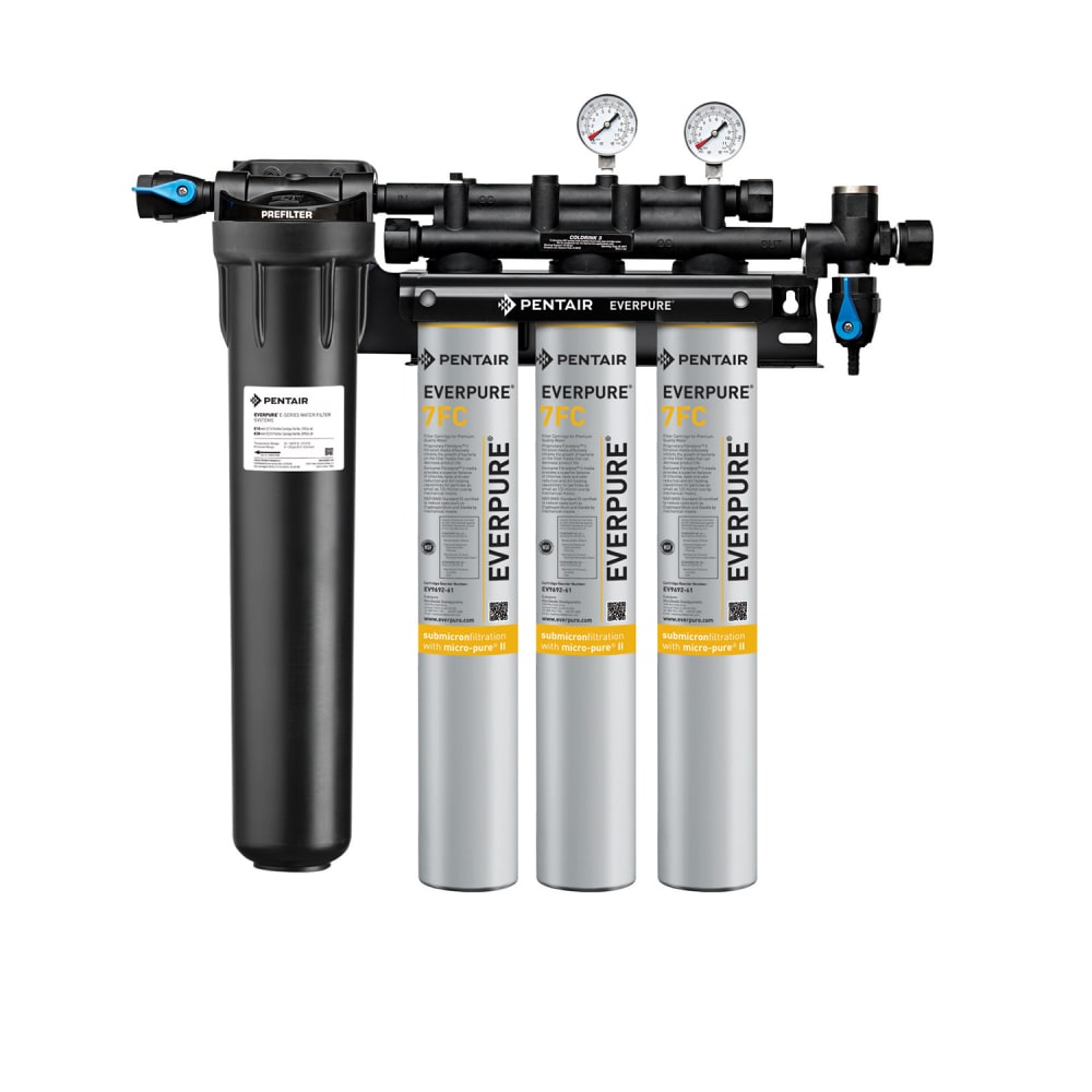 Everpure EV932873 Coldrink® Triple 3-7FC Combination Water Filter Cartridge Assembly