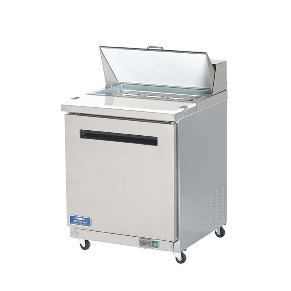 Arctic Air AMT28R 29" Mega Top Sandwich/Salad Prep Table w/ Refrigerated Base, 115v