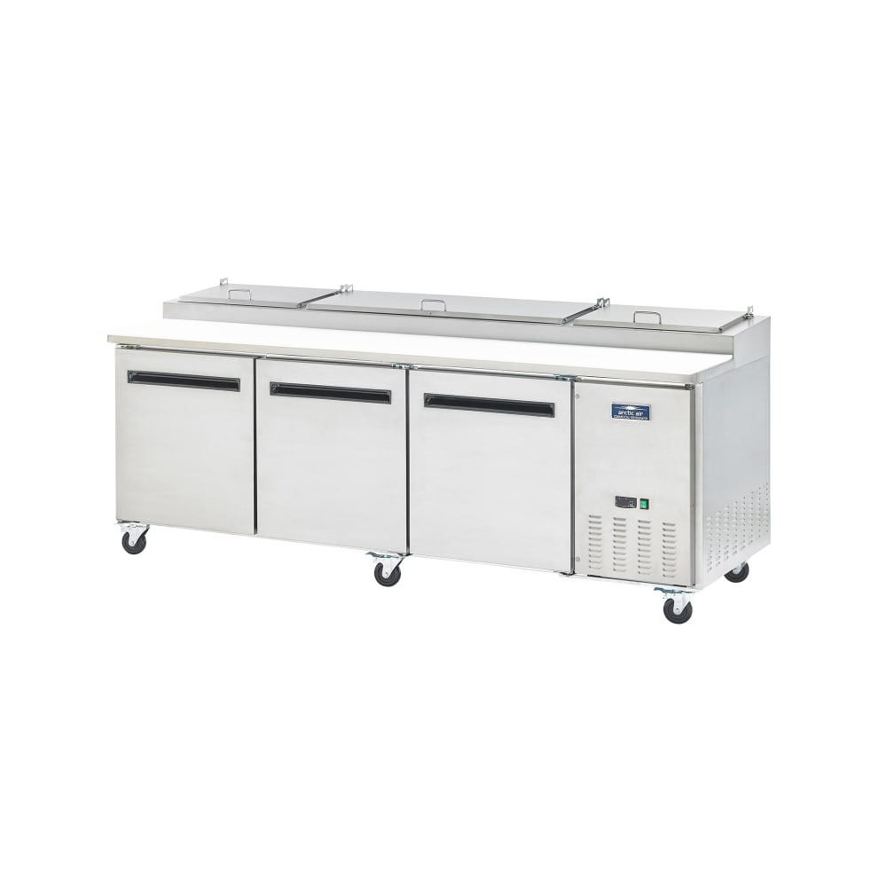 Arctic Air APP94R 94" Pizza Prep Table w/ Refrigerated Base, 115v