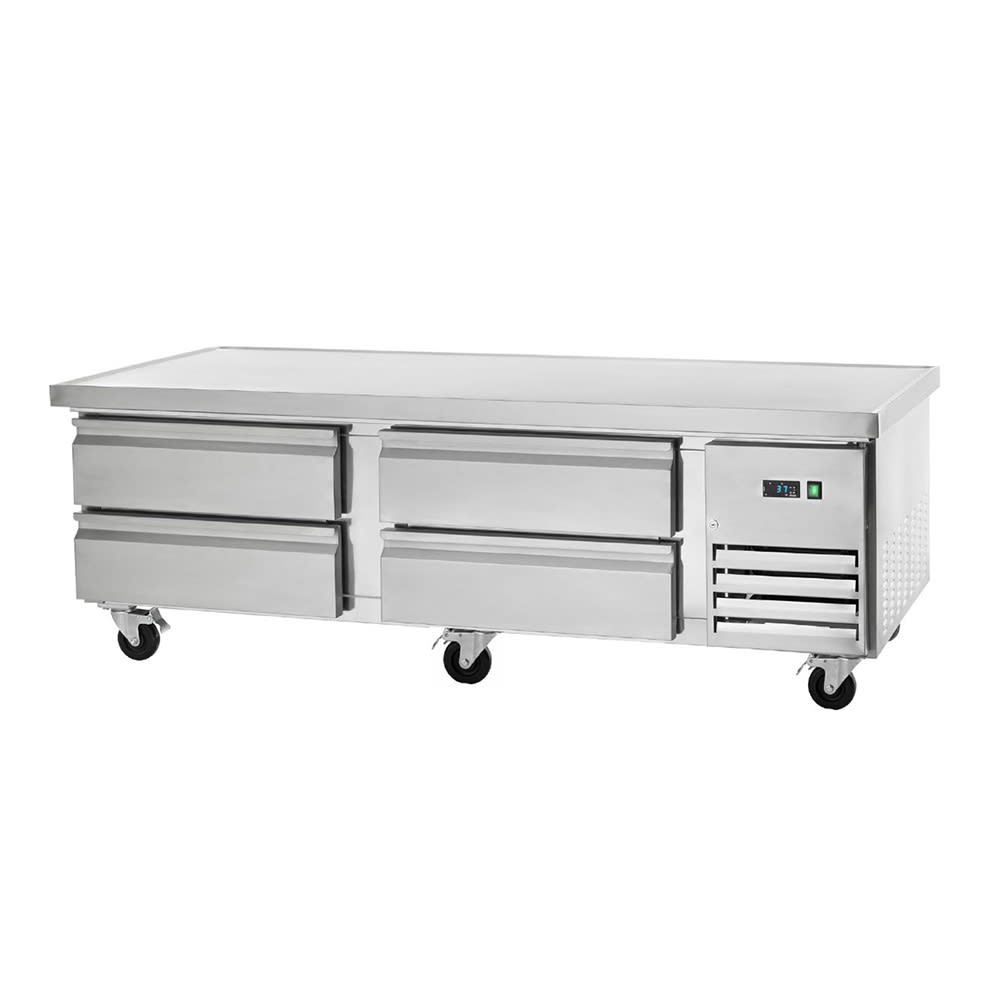 Arctic Air ARCB72 74" Chef Base w/ (4) Drawers - 115v