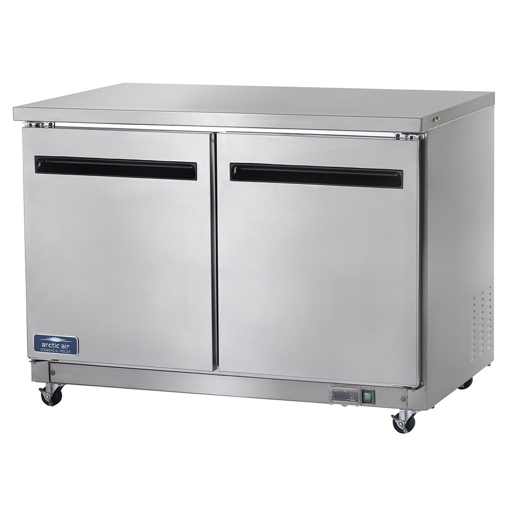Arctic Air AUC48F 48 1/4" W Undercounter Freezer w/ (2) Sections & (2) Doors, 115v