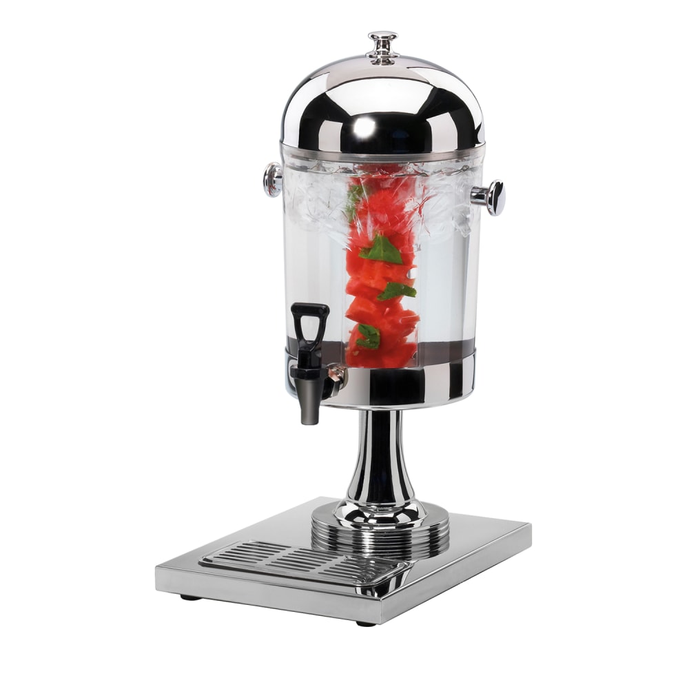 Cal-Mil 1010INF 2 gal Beverage Dispenser w/ Infuser - Plastic Container, Stainless Base