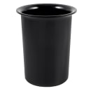 Cal-Mil 1017-13 4 1/2" Round Melamine Cutlery Cylinder, Black thumbnail 3