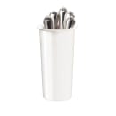 Cal-Mil 1017-8-15 4 1/2" Round Flatware Cylinder - 8"H, Melamine, White thumbnail 2