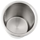 Cal-Mil 1017-SOLID 4 1/2" Round Solid Flatware Cylinder - 5 1/2"H, Stainless thumbnail 2