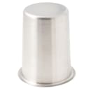 Cal-Mil 1017-SOLID 4 1/2" Round Solid Flatware Cylinder - 5 1/2"H, Stainless thumbnail 4