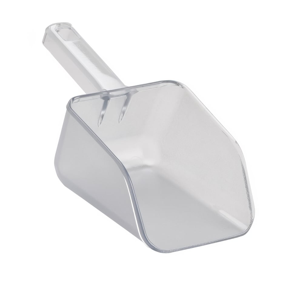 Cal-Mil 1029-32 32 oz Square Ice Scoop - Polycarbonate