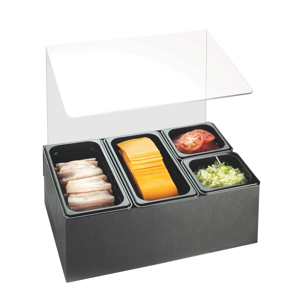 Cal-Mil 1102 (4) Compartment Bar Garnish Tray